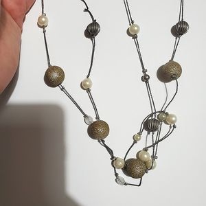 Chain and beads necklace